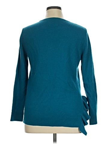 Neiman Marcus Cashmere Pullover Sweater (view 2)