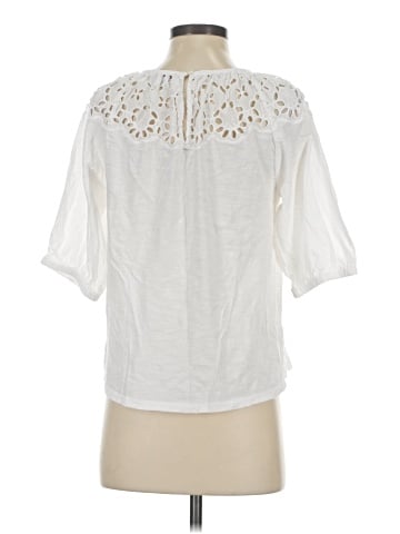Ann Taylor LOFT 3/4 Sleeve Blouse (view 2)
