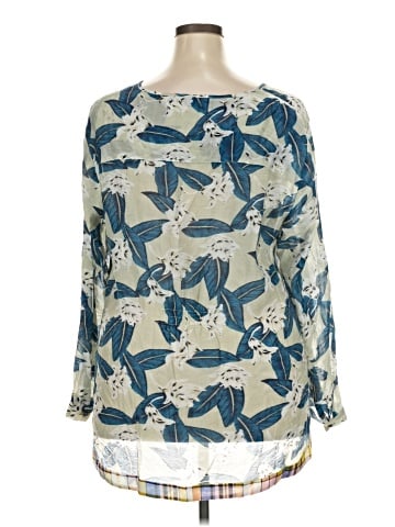 Soft Surroundings Long Sleeve Blouse (view 2)