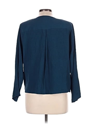 Carole Little 3/4 Sleeve Silk Top (view 2)
