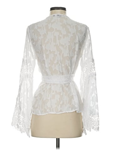INC International Concepts Long Sleeve Blouse (view 2)
