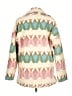 Dudley Stephens 100% Polyester Print Ivory Coat Size L - photo 2