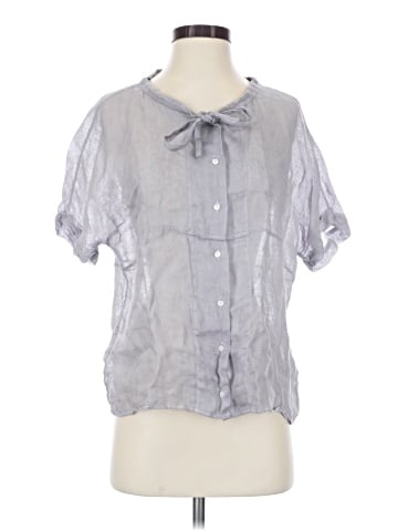 Eileen Fisher Short Sleeve Blouse (view 1)