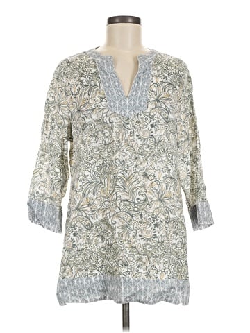 Sigrid Olsen 3/4 Sleeve Blouse (view 1)