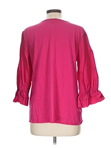 Ann Taylor 3/4 Sleeve T-Shirt (view 2)