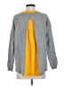 Boden Color Block Gray Pullover Sweater Size S - photo 2