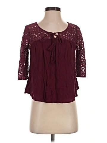 Arizona Jean Company 3/4 Sleeve Blouse (view 1)