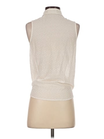 Equipment Sleeveless Button-Down Shirt (view 2)