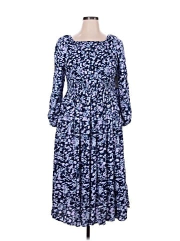 Terra & Sky Casual Dress (view 1)