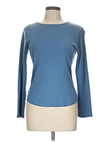 Ann Taylor Long Sleeve T-Shirt (view 1)