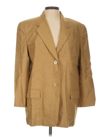 Linda Allard Ellen Tracy Silk Blazer (view 1)