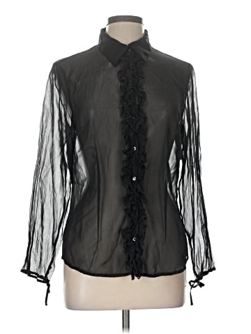 INC International Concepts Long Sleeve Blouse (view 1)