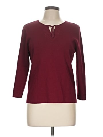 Liz Claiborne Collection 3/4 Sleeve Top (view 1)