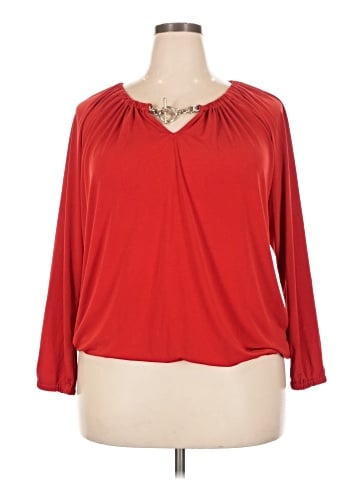 MICHAEL Michael Kors 3/4 Sleeve Blouse (view 1)