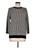 Anne Klein Houndstooth Black Pullover Sweater Size M - photo 1