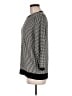 Anne Klein Houndstooth Black Pullover Sweater Size M - photo 5