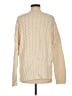 Theory Solid Ivory Wool Pullover Sweater Size M - photo 2