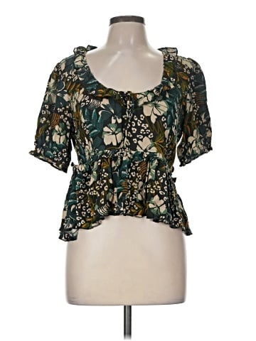 Jessica Simpson Short Sleeve Blouse (view 1)