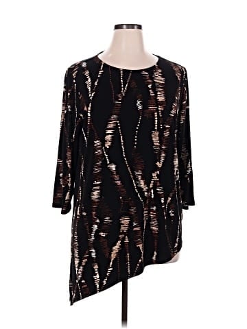 Travelers by Chico's 3/4 Sleeve Top (view 1)