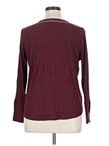 Maurices Long Sleeve Henley (view 2)