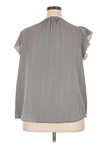 Adrianna Papell Short Sleeve Blouse (view 2)