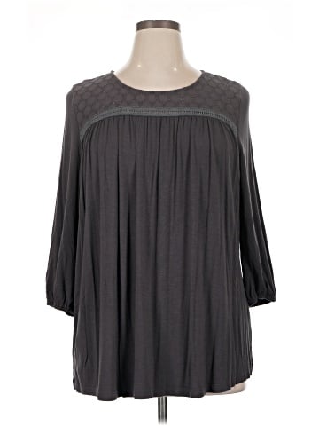 Suzanne Betro 3/4 Sleeve Blouse (view 1)