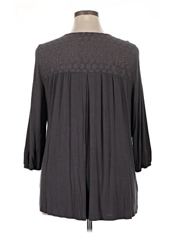 Suzanne Betro 3/4 Sleeve Blouse (view 2)