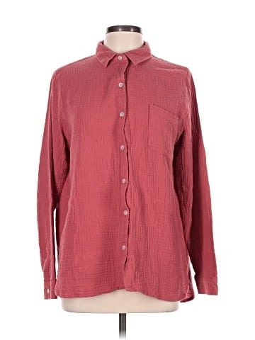 Jessica Simpson Long Sleeve Button-Down Shirt (view 1)