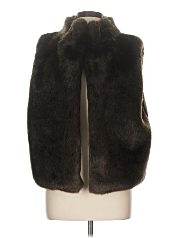 Worthington Faux Fur Vest (view 1)