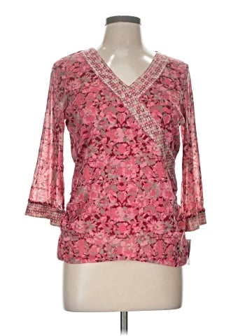 Jh Collectibles 3/4 Sleeve Blouse (view 1)