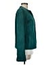 Talbots 100% Suede Teal Blazer Size 6 - photo 4