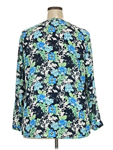 Laura Scott Long Sleeve Blouse (view 2)