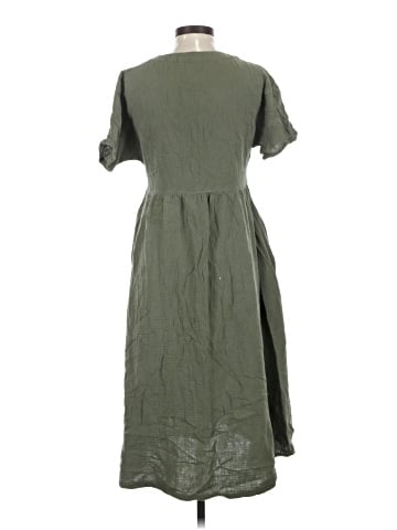Madewell Lightspun Button-Front Midi Dress (view 2)