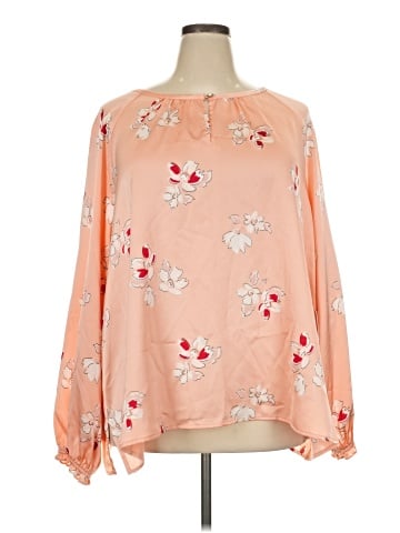 Liz Claiborne Long Sleeve Blouse (view 1)