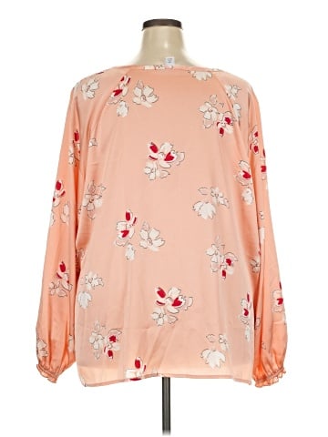 Liz Claiborne Long Sleeve Blouse (view 2)
