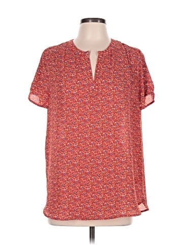 Pleione Short Sleeve Blouse (view 1)