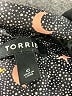 Torrid 100% Polyester Black Raincoat Size 5X Plus (6) - photo 6