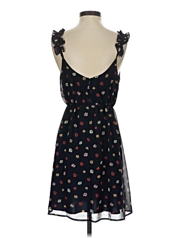 Madewell Ruffle-Strap Wrap Dress in Confetti Floral (view 2)