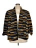 Kasper Print Gold Blazer Size 24W - photo 1