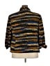 Kasper Print Gold Blazer Size 24W - photo 2
