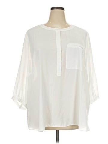 Not Your Daughter's Jeans 3/4 Sleeve Blouse (view 1)