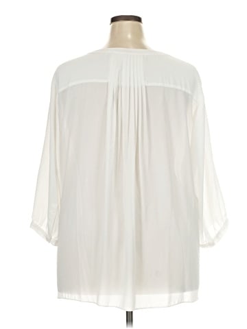 Not Your Daughter's Jeans 3/4 Sleeve Blouse (view 2)