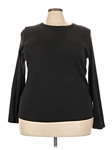 Jones New York Signature Long Sleeve T-Shirt (view 1)