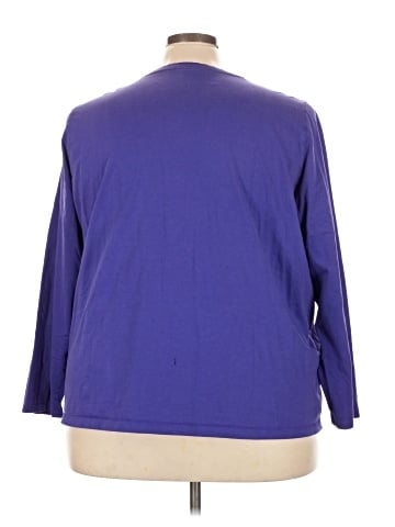 Lands' End 3/4 Sleeve T-Shirt (view 2)