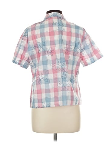 Alfred Dunner Short Sleeve Button-Down Shirt (view 2)