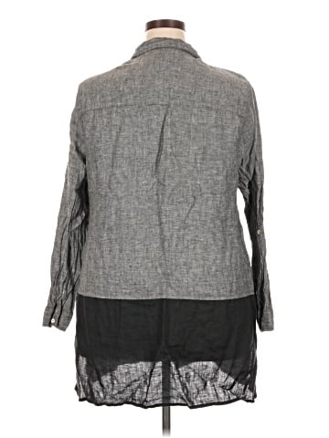 Tahari 3/4 Sleeve Button-Down Shirt (view 2)