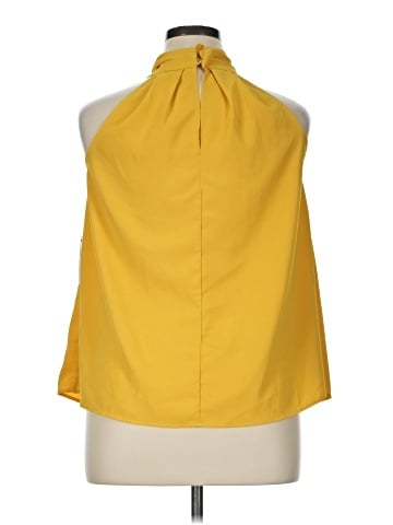 ELOQUII Sleeveless Blouse (view 2)