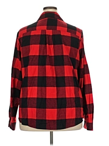 Cato Long Sleeve Button-Down Shirt (view 2)