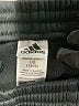 Adidas 100% Polyester Black Track Pants Size 14 - 16 - photo 3