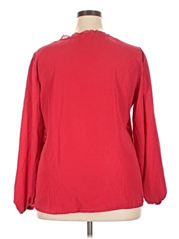 Maurices 3/4 Sleeve Blouse (view 2)